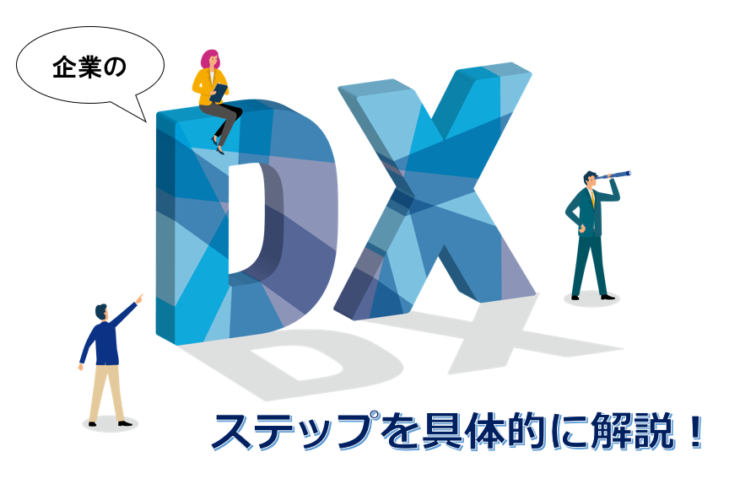 企業のDX化ステップ