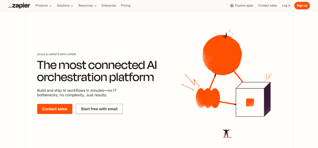 Zapier｜7,000以上のアプリと連携できる